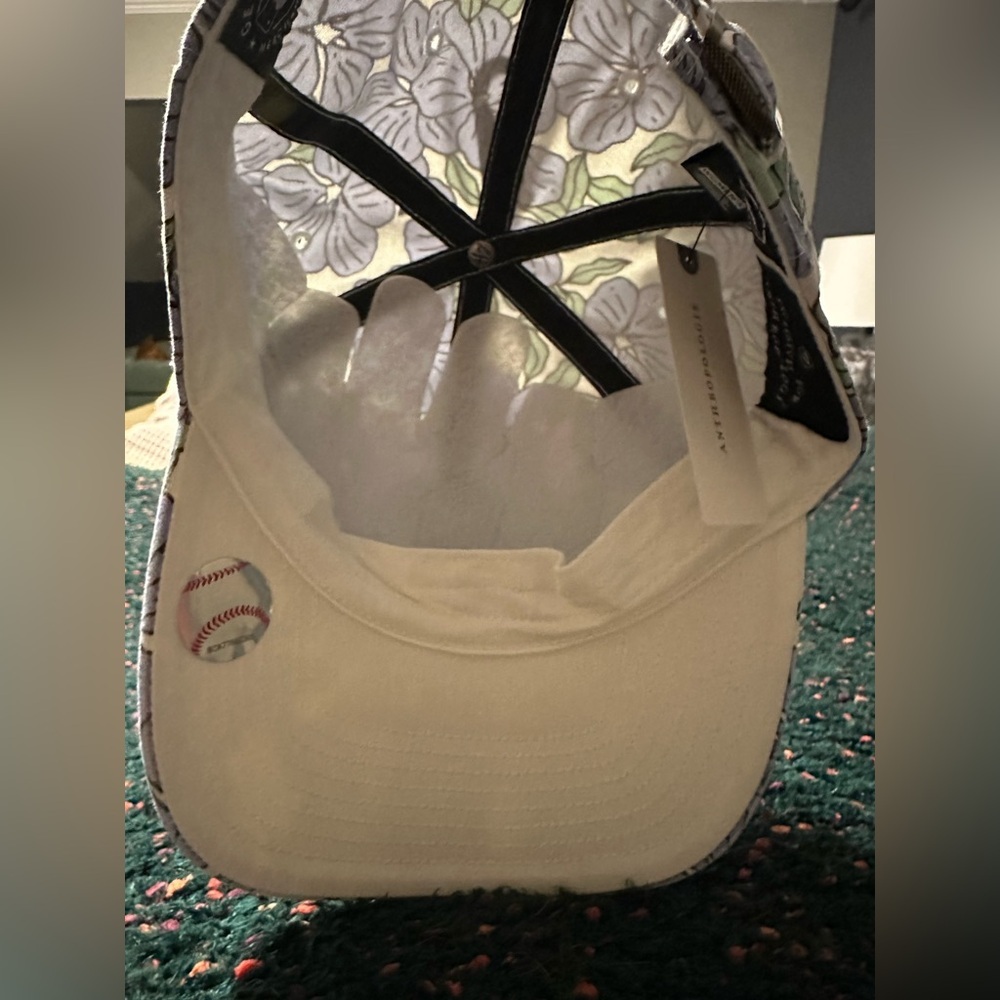 ‼️RARE‼️🎸’47 x Anthropologie🎸🔥NWT🔥Florentina Floral Baseball Cap - Picture 15 of 16